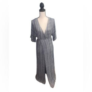 Honey punch-Navy pattern dress